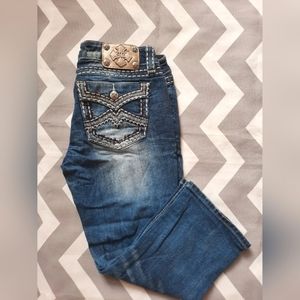 Miss me capri signature cuff 29 jeans